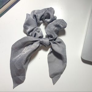 Grey Scrunchie